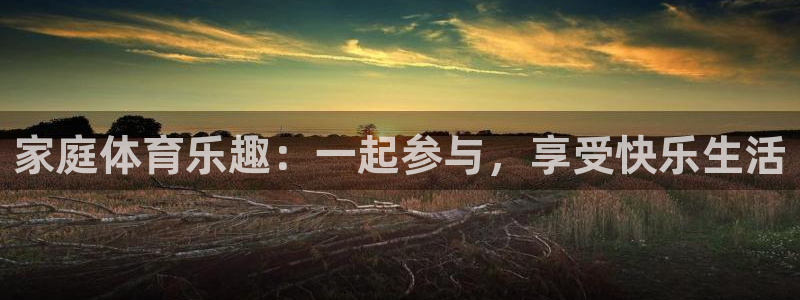 公海赌赌船官方正版app科技：家庭体育乐趣：一起参与